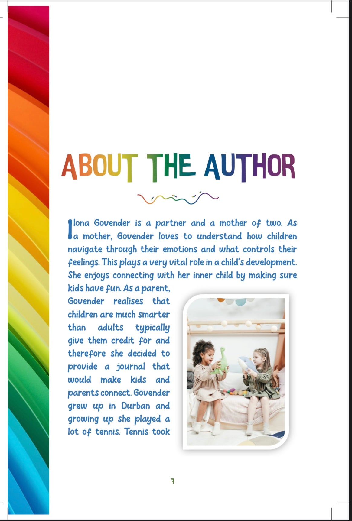 Inspire my Kids - Rainbow Journal