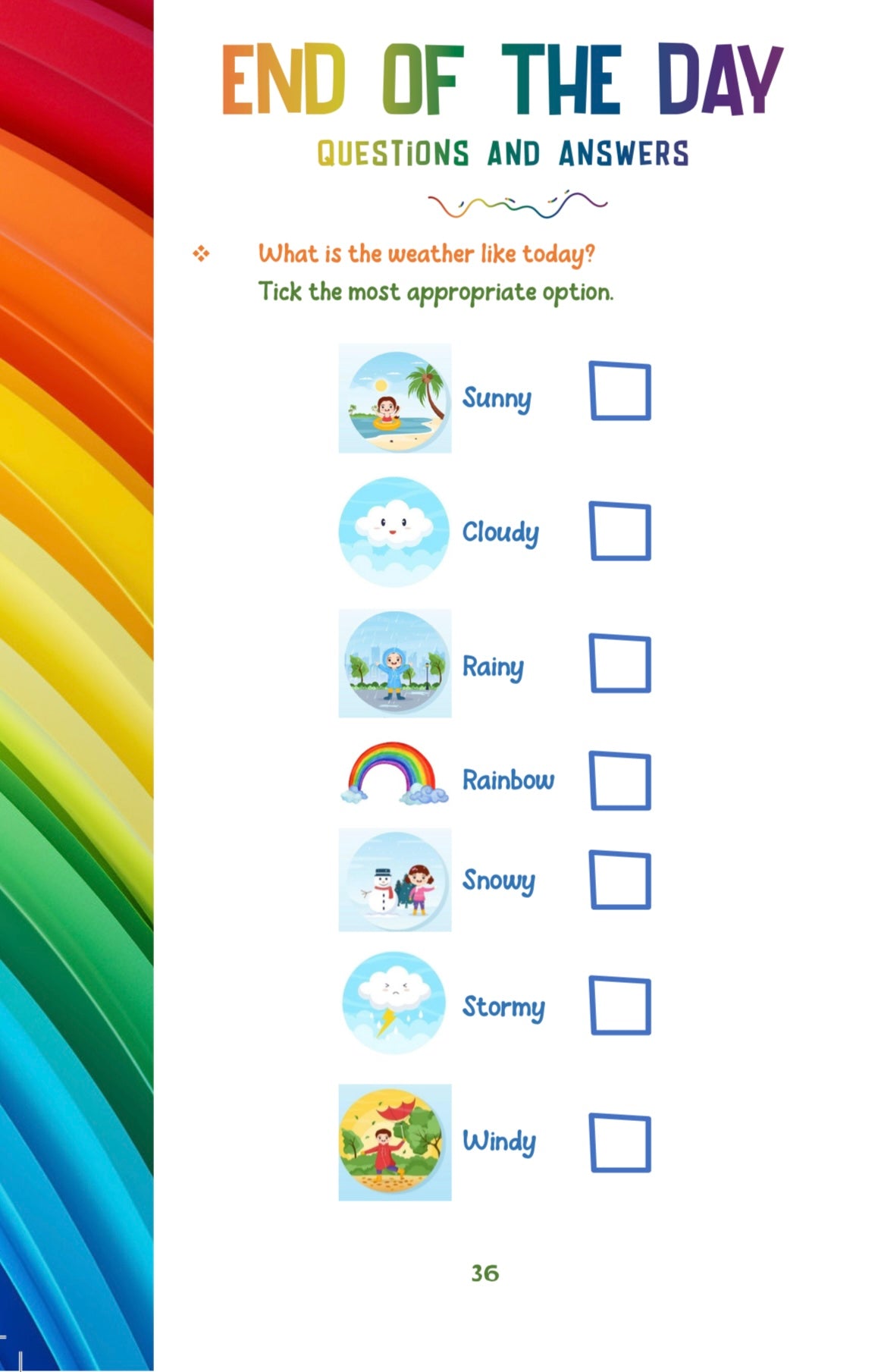 Inspire my Kids - Rainbow Journal
