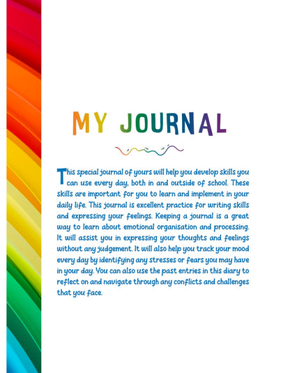 Inspire my Kids - Rainbow Journal